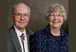 Max '55 and Joyce Wheeler '56 Douglas believe in the mission of Manchester University